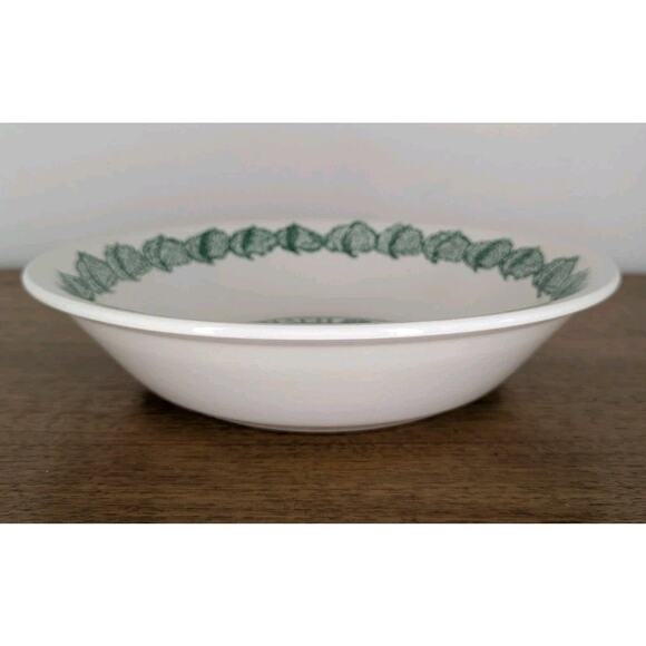 Vintage Garden Classics Spinach Salad Recipe Serving Bowl 1980s Royal China USA - Picture 3 of 10